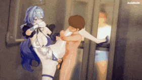【巨乳 白丝 黑丝 手交 骑乘 后入 小马拉大车 爆操 爆射 喷潮 中出】新作-085【HSR】Robin 知更鸟 sex [sound] 星穹铁道-第11张图片-萌站