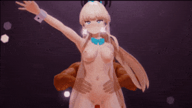 【巨乳 白丝 兔女郎 骑乘 后入 爆操 爆射 喷潮 中出】新作-【催眠SexDance♡】 バニートキでGot that boom - by Toki 【Blue Archive】-第7张图片-萌站