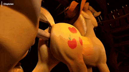小马ClopicianIn the barn with Applejack