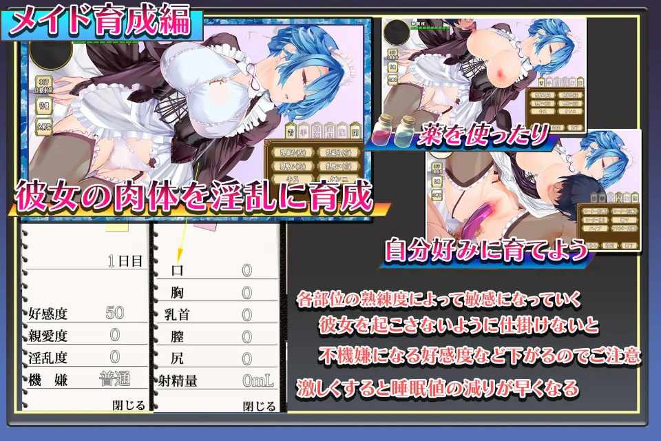 [RPG/机翻/PC] 女仆总是伴你左右 [1.23G] メイドはいつもご主人様の隣に-第3张图片-萌站