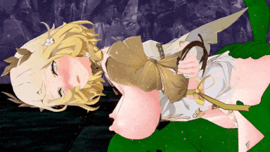 【3D动画】崩铁阿格莱雅 2月14日新作 被哥布林中出爆炒-第3张图片-萌站