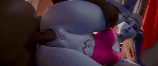 【3D动画】Audiodude 大佬新作更新：天使+2B+松鼠妹+黑百合+帕南-第8张图片-萌站
