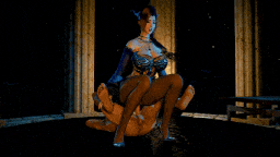 [3D/动态/VAM] 115313wang：潮女妖(合集二) 极品黑丝御姐多体位激情爆肏中出