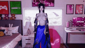 【巨乳 黑丝 乳摇 后入 爆操 中出】新作-VAM《曹颖摩托摇》
