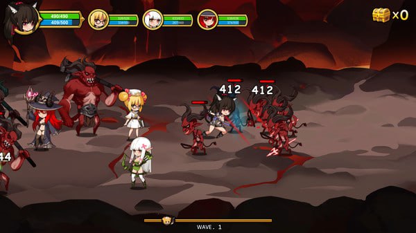 Treasure chest Corps-結界を維持するため、魔物を退治した 英文生肉版