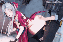 【群p/内射/口交】鸣潮 柯莱塔mmd（3分钟）