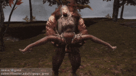 【巨乳 黑丝 足交 骑乘 后入 爆操 爆射 喷潮 中出】新作-skyrim】怪 物 猎 人 金狮子 Furious Rajang-第3张图片-萌站