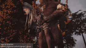 【巨乳 黑丝 足交 骑乘 后入 爆操 爆射 喷潮 中出】新作-skyrim】怪 物 猎 人 金狮子 Furious Rajang-第14张图片-萌站