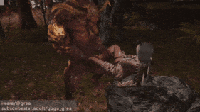 【巨乳 黑丝 足交 骑乘 后入 爆操 爆射 喷潮 中出】新作-skyrim】怪 物 猎 人 金狮子 Furious Rajang-第15张图片-萌站