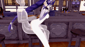 【巨乳 白丝 口交 舔穴 骑乘 后入 爆操 爆射 中出】新作-神子和影的ビビデバ-第6张图片-萌站