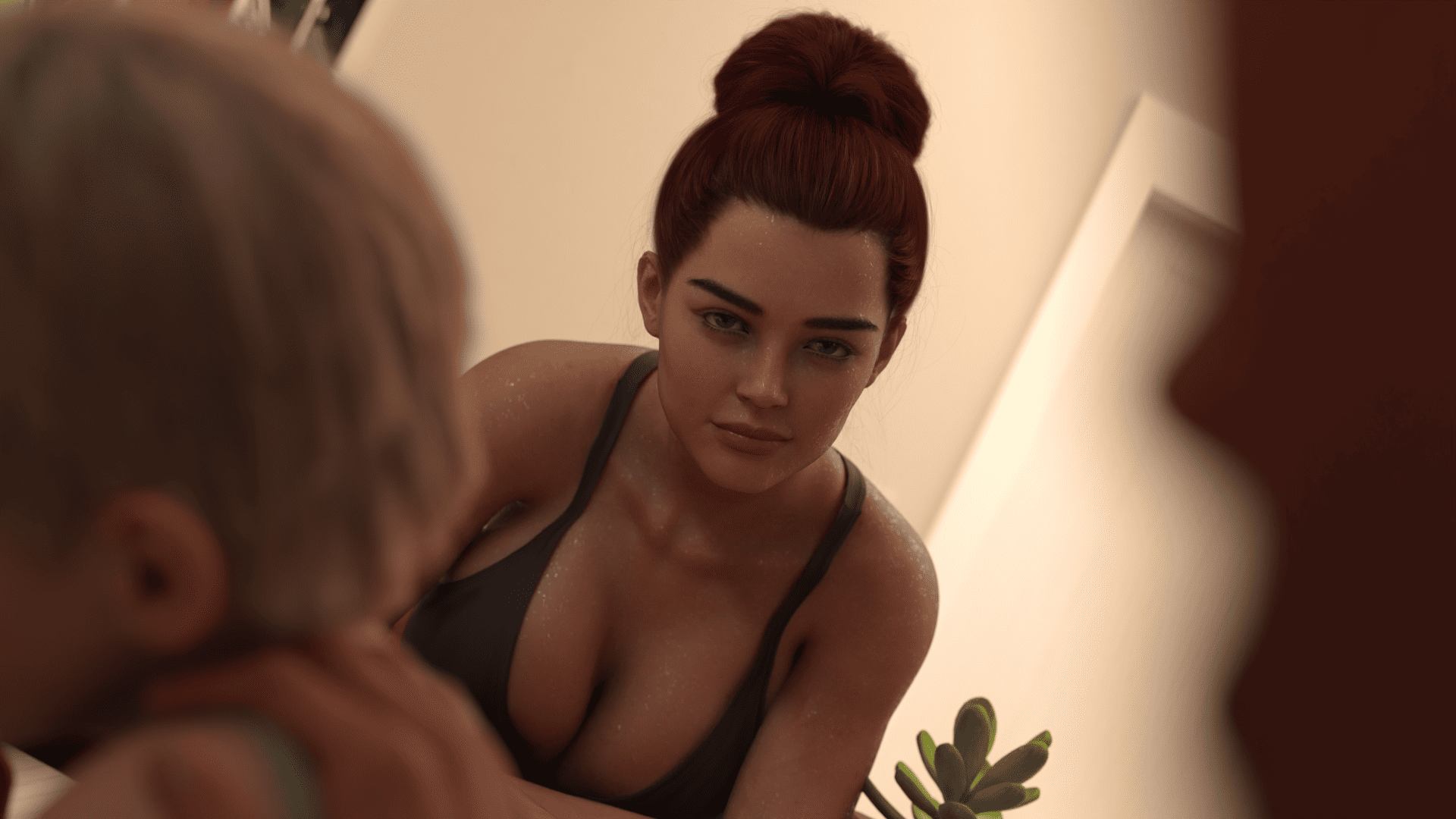 【驴哥带你玩】巨乳福音！极品画质欧派佳作SLG《忠诚的一课》(PC/机翻/Ch.4/度盘/1.04G)