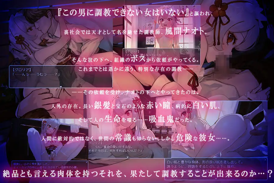 【RPG/PC】吸血鬼调教:天才调教师能把高级吸血鬼培养成性奴吗 【900M】