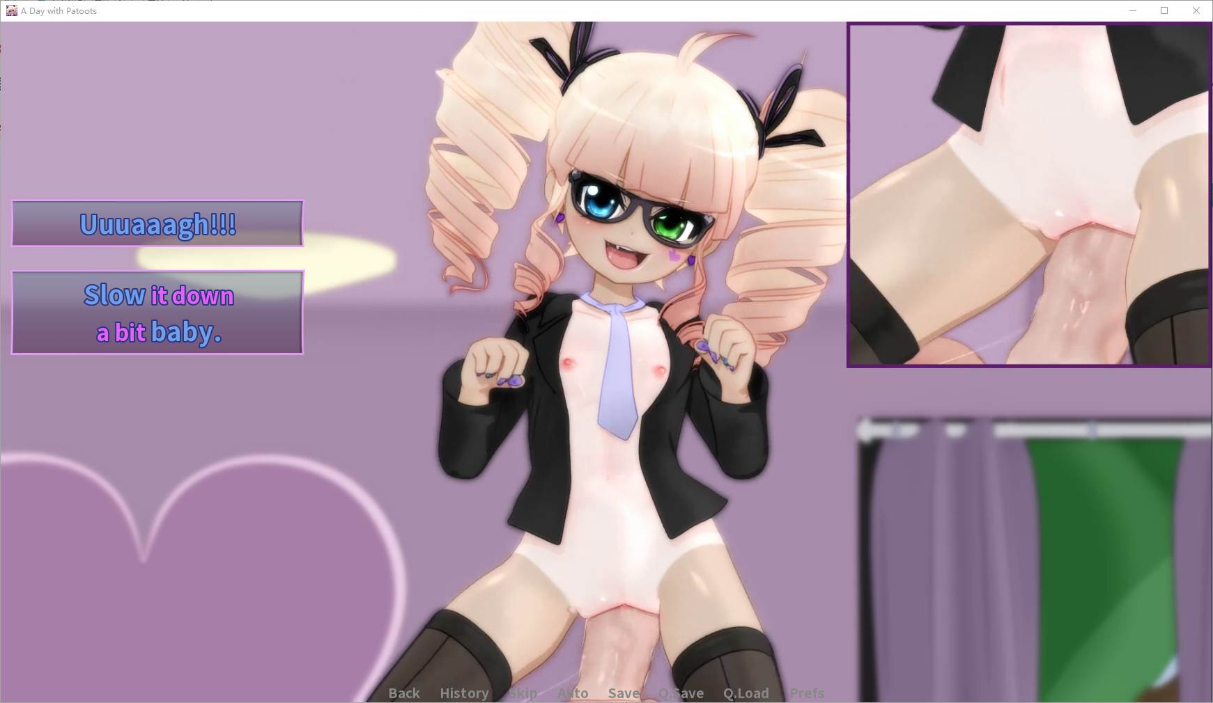 【SLG/3D/生肉/步兵/萝莉/大雕】和兔兔子的一天-0.6