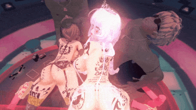 【MMD/绯村惠惠/纯啪/QOS】NTR2月更新：碧蓝航线 光辉胡德媚黑改造-第3张图片-萌站