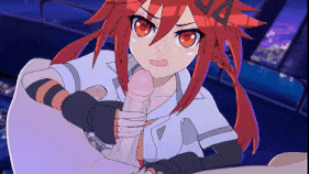 【巨乳 口交 乳交 手交 吞精 骑乘 爆操 爆射 中出】新作-Orange Heart - Neptunia Hentai