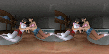 【动画/口交/手交/侍奉】ポニテっ娘&友達VR-第3张图片-萌站