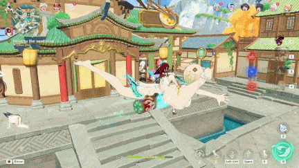 【动画/巨乳/萝莉】元神-朦胧的花灯节日活动合集（游戏实际内容展示果体效果）-第9张图片-萌站