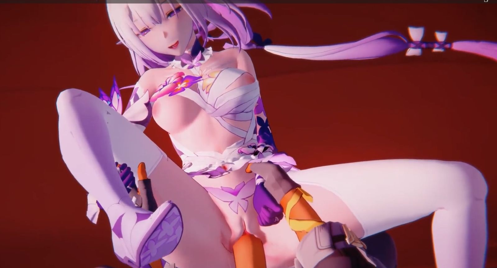 崩坏星穹铁道遐蝶同人3d作品整理合集6部 淫趴派对多人p 精液灌满多次潮吹  浴室足交白丝侍奉 口交-第27张图片-萌站