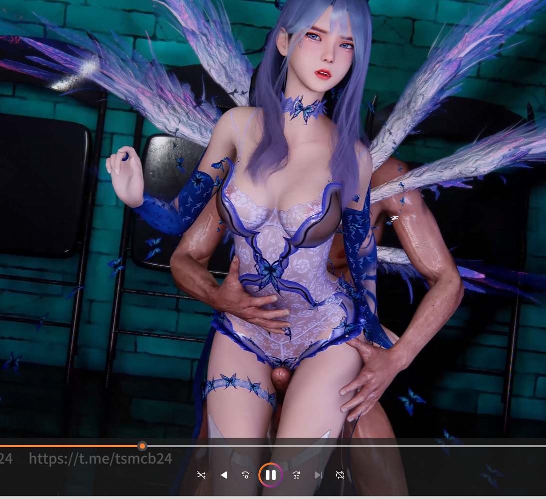 蓝蝶  喽嘎摇 4K-第4张图片-萌站