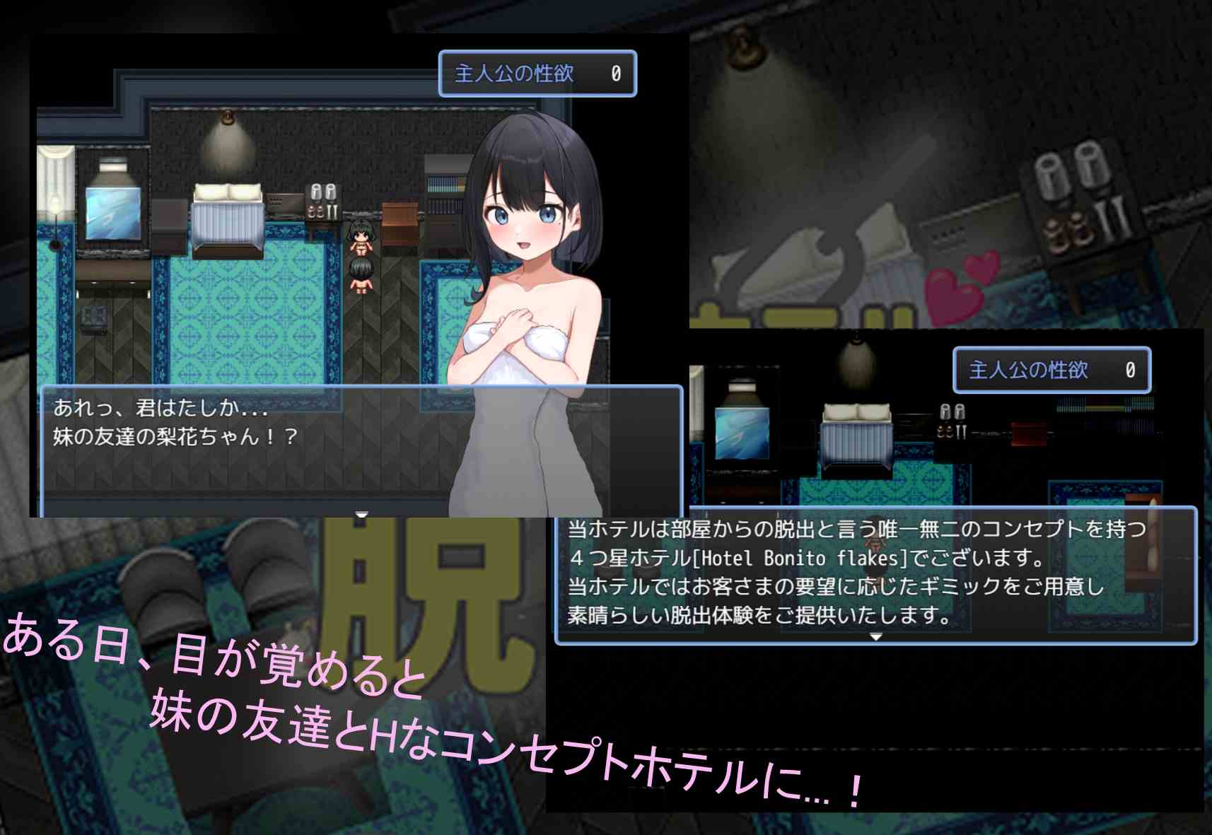 [日式RPG] 从情趣主题酒店逃脱 Hなコンセプトホテルからの脱出 AI汉化版 [1.10G]