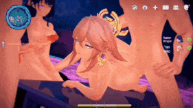 【巨乳 乳交 手交 喷射 骑乘 后入 群P 爆操 爆射 中出】新作-[Genshin Impact]- Raiden x Yae-第3张图片-萌站