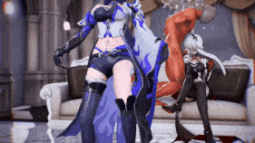 【巨乳 舞啪 口交 骑乘 后入 爆操 爆射 喷潮 中出】新作- [Sex&Dance] 黃泉(Acheron) 🩷 Ah Yeah 双形態-第2张图片-萌站