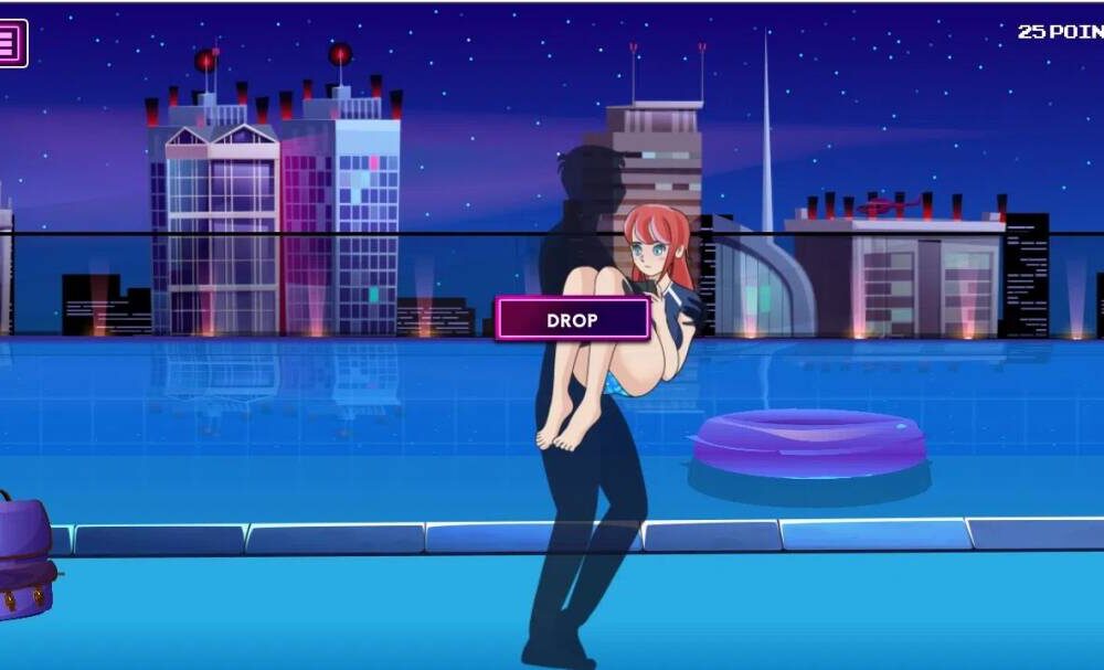【SLG/生肉/PC】和网瘾少女的夜晚/Nightgamer 
