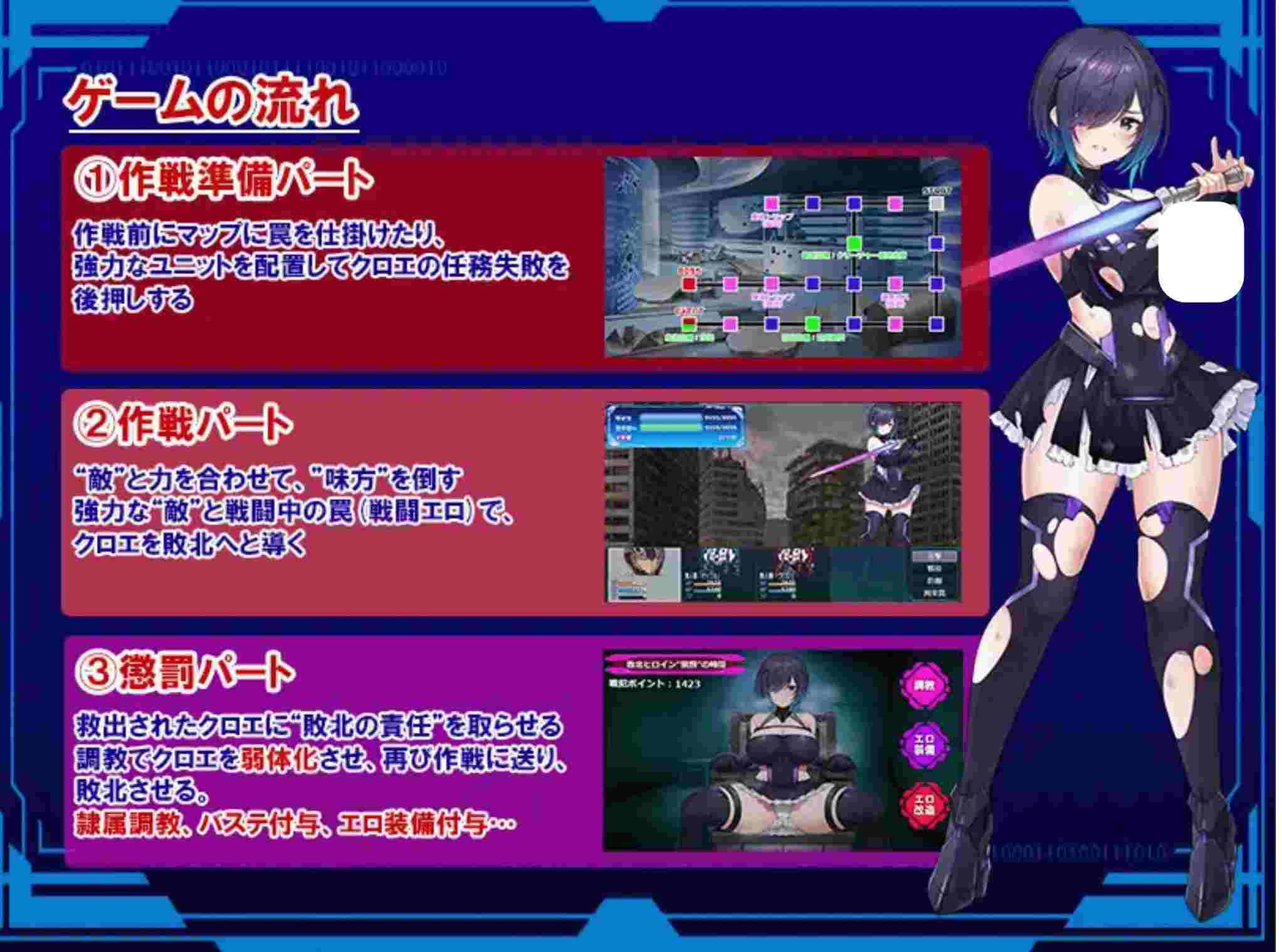 【日式RPG/AI汉化】圣隶战姬克洛伊～直到“最强”沉沦于权力～ 聖隷戦姫クロエ～ 最強が権力に沈むまで～【530M/新作】-第3张图片-萌站