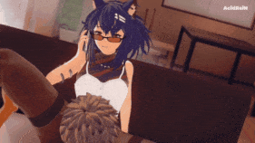 【巨乳 黑丝 白丝 舔穴 手交 骑乘 后入 爆操 爆射 喷潮 中出】新作-091【Arknights】Texas 德克萨斯 sex [sound] 明日方舟-第3张图片-萌站
