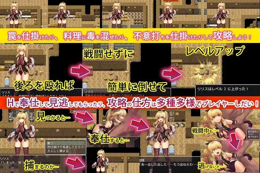 【生肉/RPG】冒険者リリスの鉄拳盗賊退治!