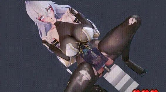 Bitch Knight 2月崩坏舞啪 黑丝大鸭鸭和跳格子游戏 有CV