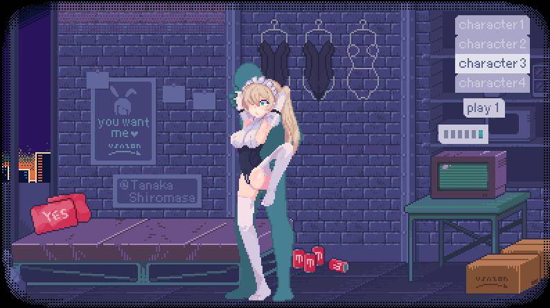 【SLG/生肉】ピクセルバニー