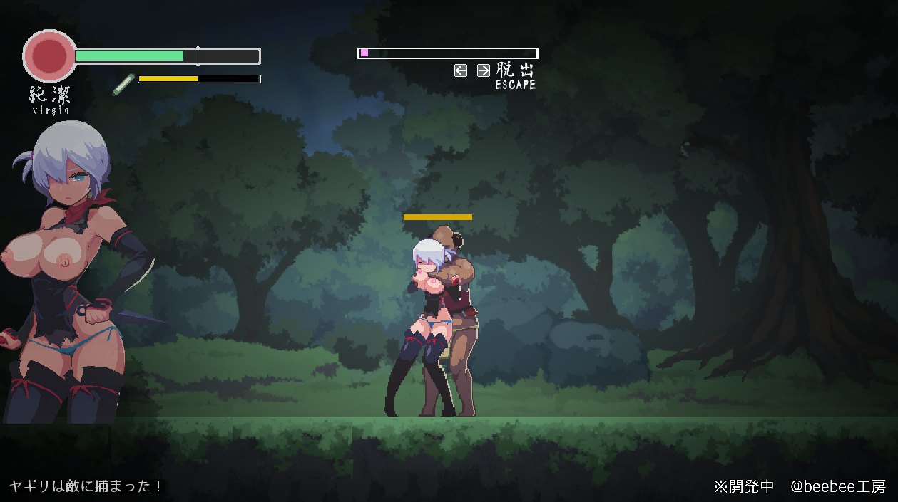 【PC端】忍者的冒险 v0.3【ACT/动态/像素】【无汉化】