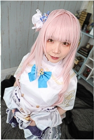 最强属性COS蔚蓝档案圣园未花美颜版