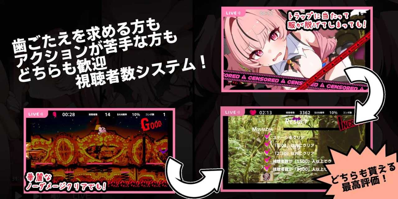 PC/RPG/#天菜直播!! #アマナアライブ!! v1.3 汉化版【2025年02月06日0点 发售】-第2张图片-萌站 PC/RPG/#天菜直播!! #アマナアライブ!! v1.3 汉化版【2025年02月06日0点 发售】-第2张图片-萌站