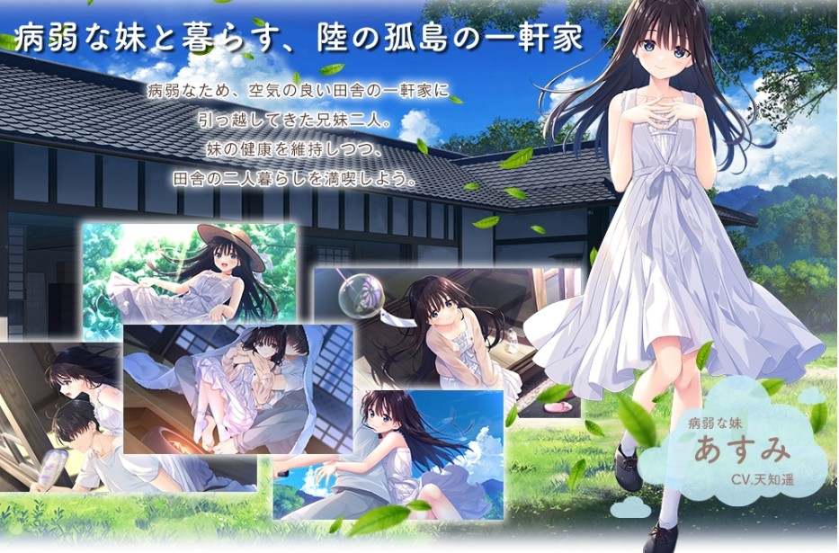  [日式RPG/同居生活] 一心一意的乡下哥哥和古式温柔的病弱妹妹 Demo官中版 [PC/1.30G]