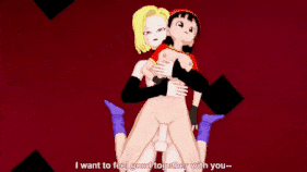 【巨乳 萝莉 黑丝 白丝 口交 吞精 骑乘 后入 爆操 报社 喷潮 中出】新作-Android 18 and Pan futa hentai