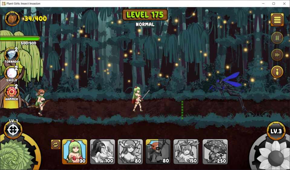 PC/【SLG/动态/H版战争进化史】Plant Girls: Insect Invasion v1.0 PC
