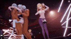 【巨乳 白丝 口交 手交 舔穴 骑乘 后入 后入 爆操 爆射 中出】新作-(Genshin Impact & Honkai StarRail) Fischl and March - Thumbs Up - Dance and Segg-第17张图片-萌站
