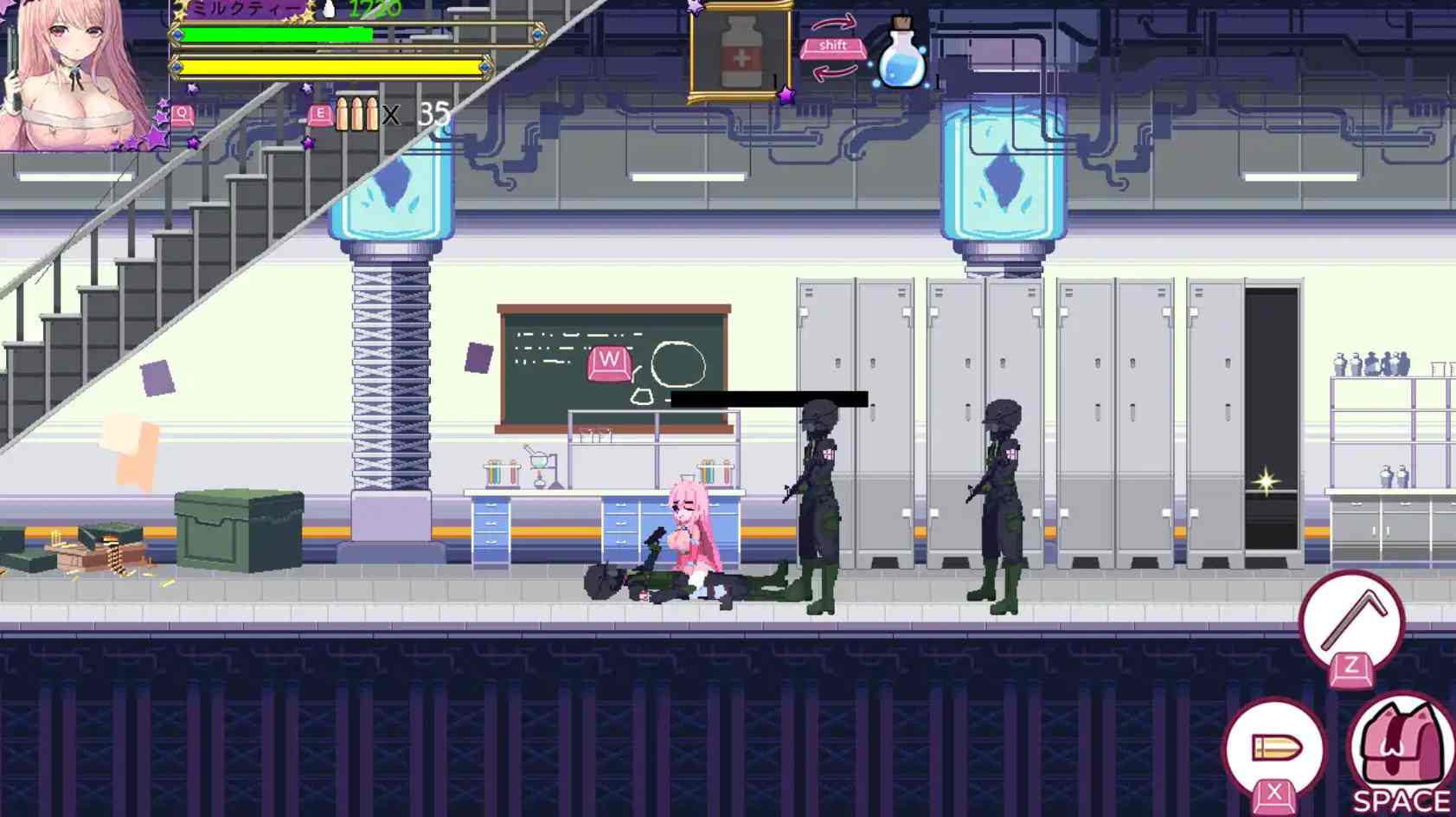 【日系ACT像素官中战斗H】PC少女的求生之路2-血色洋馆- 少女の生きる道2-血色洋館-第4张图片-萌站 【日系ACT像素官中战斗H】PC少女的求生之路2-血色洋馆- 少女の生きる道2-血色洋館-第4张图片-萌站