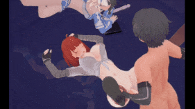 【巨乳 黑丝 口交 吞精 骑乘 后入 爆操 爆射 喷潮 中出】新作-[尘白禁区][sex only][AI配音]伊切尔和苔丝，耶洛沙二人组交流经验！-第7张图片-萌站