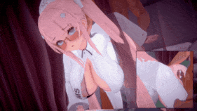 【巨乳 白丝 制服 口交 乳交 吸乳 揉乳 骑乘 后入 爆操 爆射 喷潮 中出】新作-英仙座のntr寝取医疗③（azur lane Perseus）-第9张图片-萌站