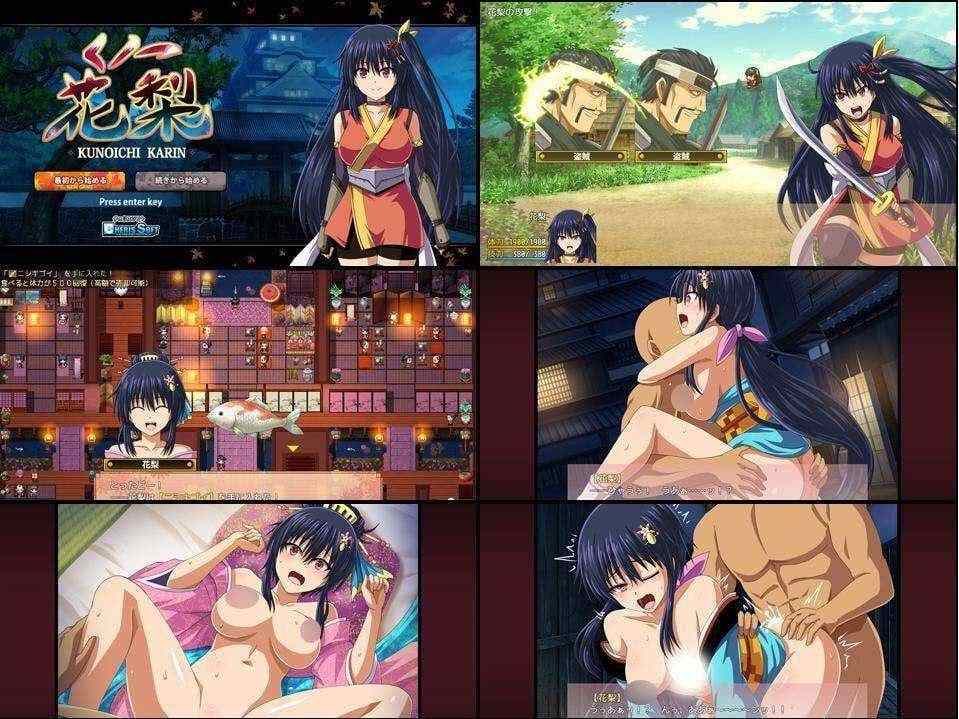 【PC端/joi/新增汉化/RPG/卖春】女忍者花梨 v1.2【共1.8GB】【附带全CG存档】【精翻汉化】