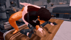 【巨乳 黑丝 骑乘 后入 爆操 爆射 喷潮 中出】新作-艾莫号人物传1–春田（少女前线）