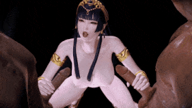 【巨乳 口交 吞精 69式  骑乘 后入 前后夹击 爆操 爆射 喷潮 中出】新作-女天狗 Egyptian Queen Nyotengu ~-第7张图片-萌站
