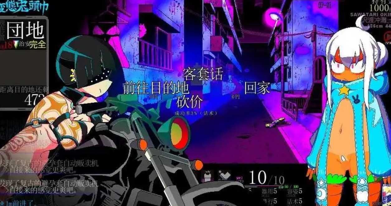 【PC/2D/像素SLG/全裸夜间跑酷】変態兎頭巾 V20250130 AI汉化润色版 [300MB]