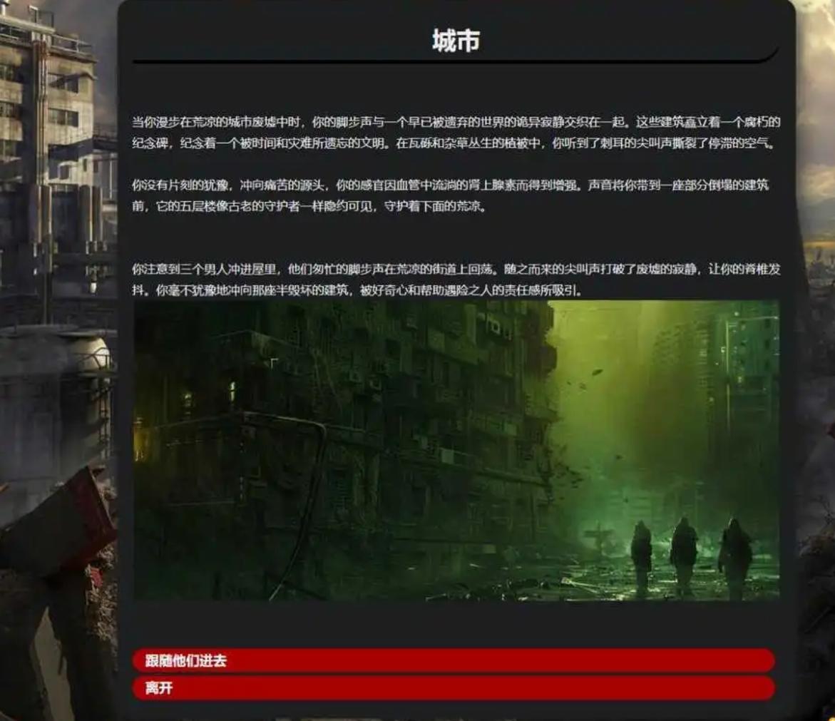 【PC/真人HTML/网页版辐射】末日世界 Apocalyptic World V0.53 浏览器汉化版+动画MOD [6G]-第2张图片-萌站