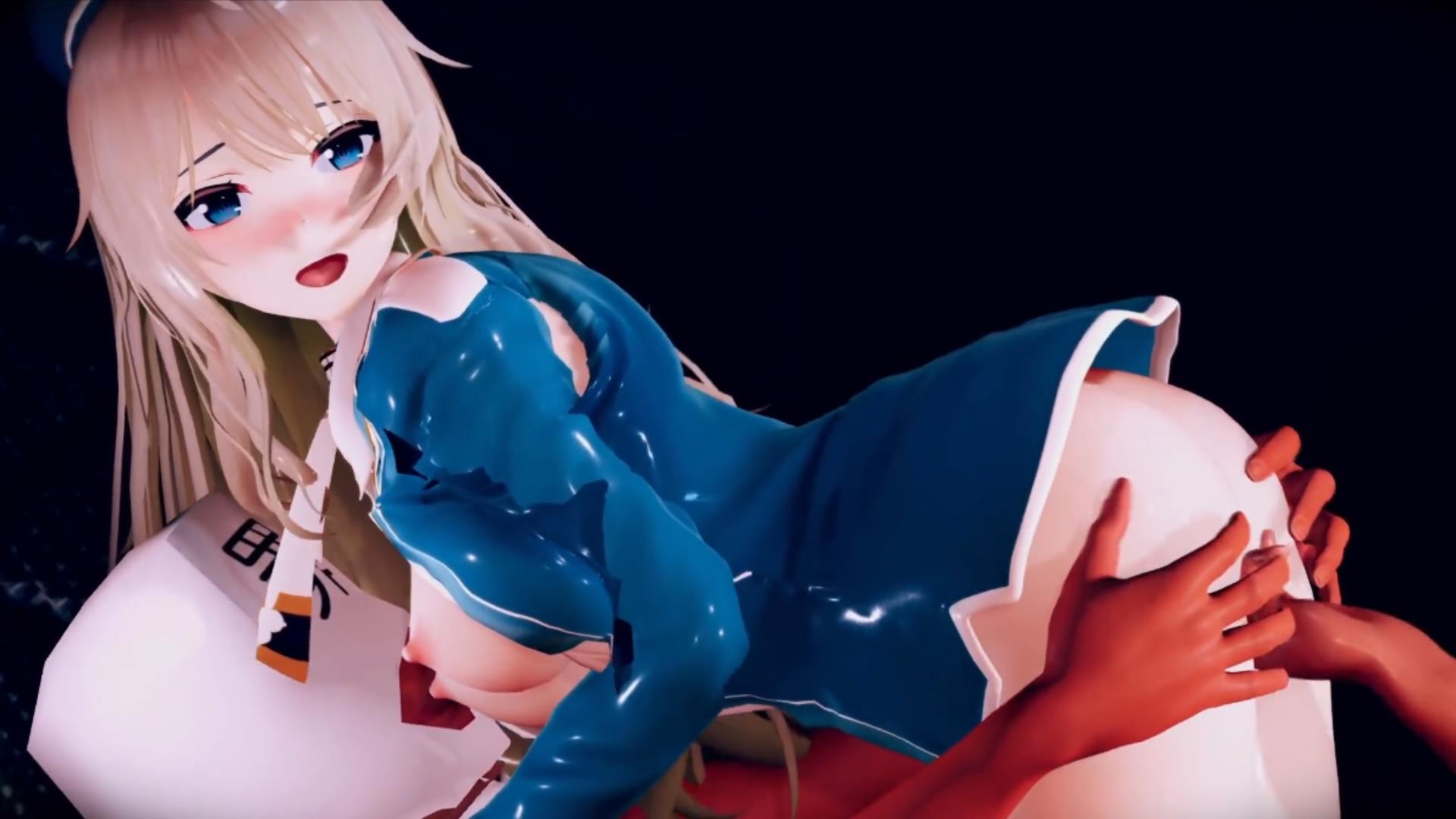 (差分動画)制服愛宕とH.aa
