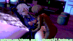 【3D动画】chamosan大佬 3月新作：NTR 流萤/胡桃/芙宁娜 被黑人大屌爆操 3部-第2张图片-萌站