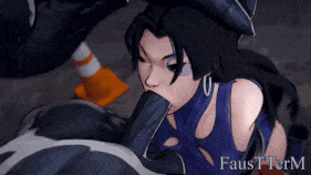 【巨乳 口交 吞精 骑乘 后入 爆操 爆射 喷潮 中出】新作-[FausTTerM]-Psyloke VS Venon-第2张图片-萌站
